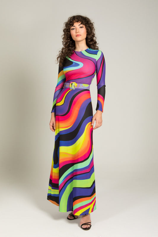 WONDER PSYCHEDELIC DRESS