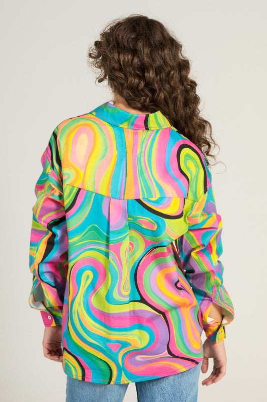 PSYCHEDELIC PASTEL SHIRT