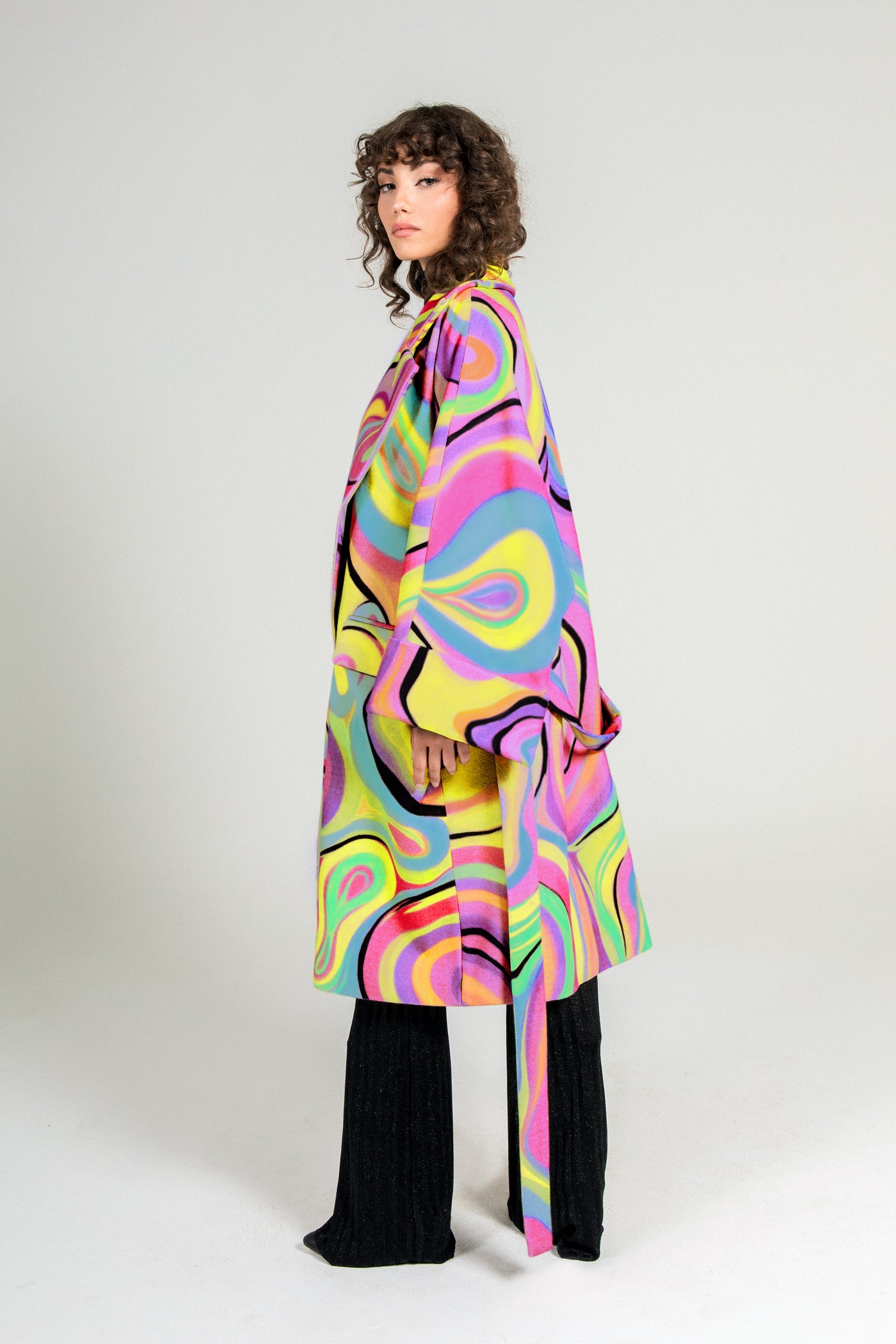 PASTEL PSYCHEDELIC COAT