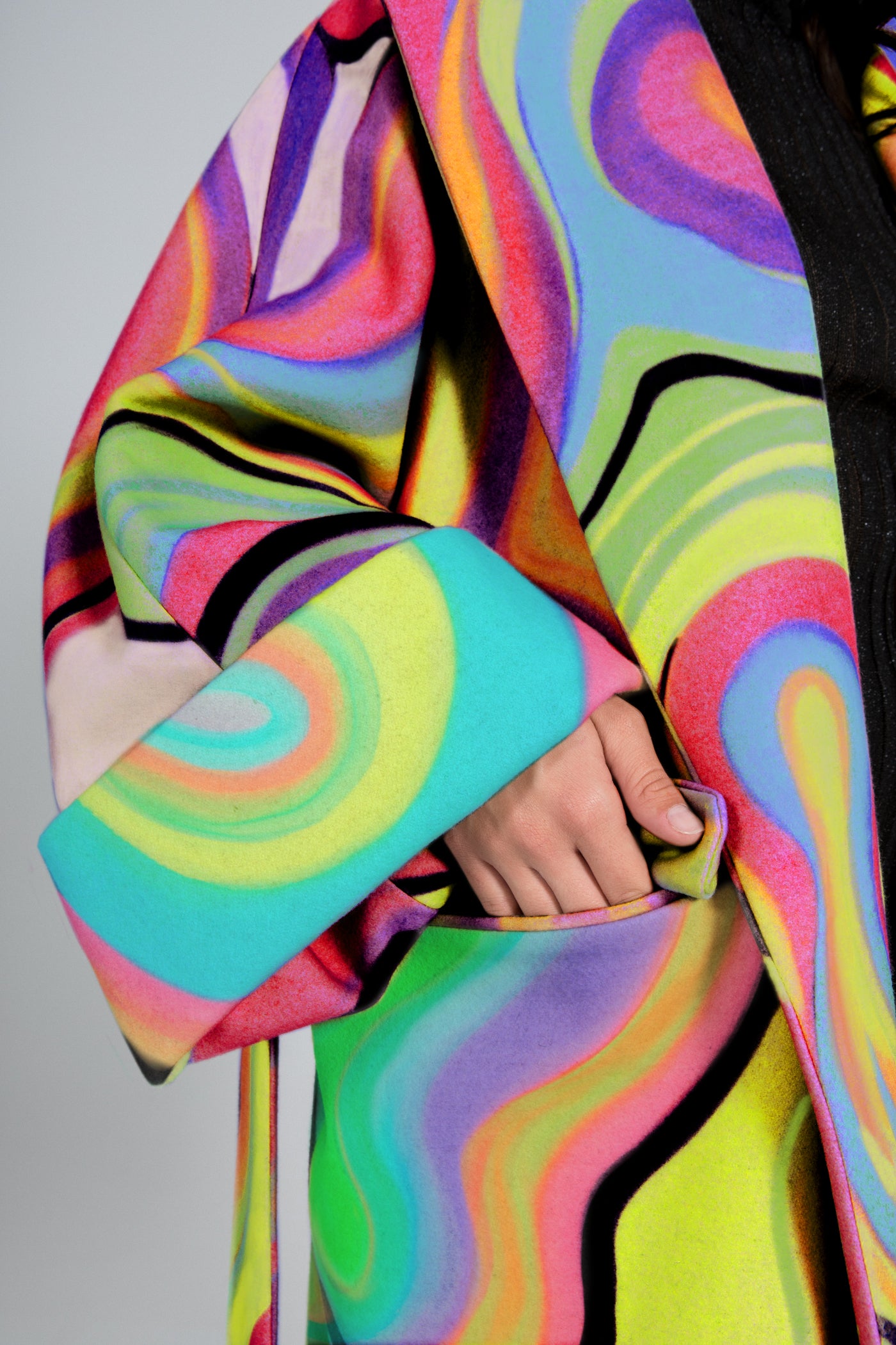 PASTEL PSYCHEDELIC COAT