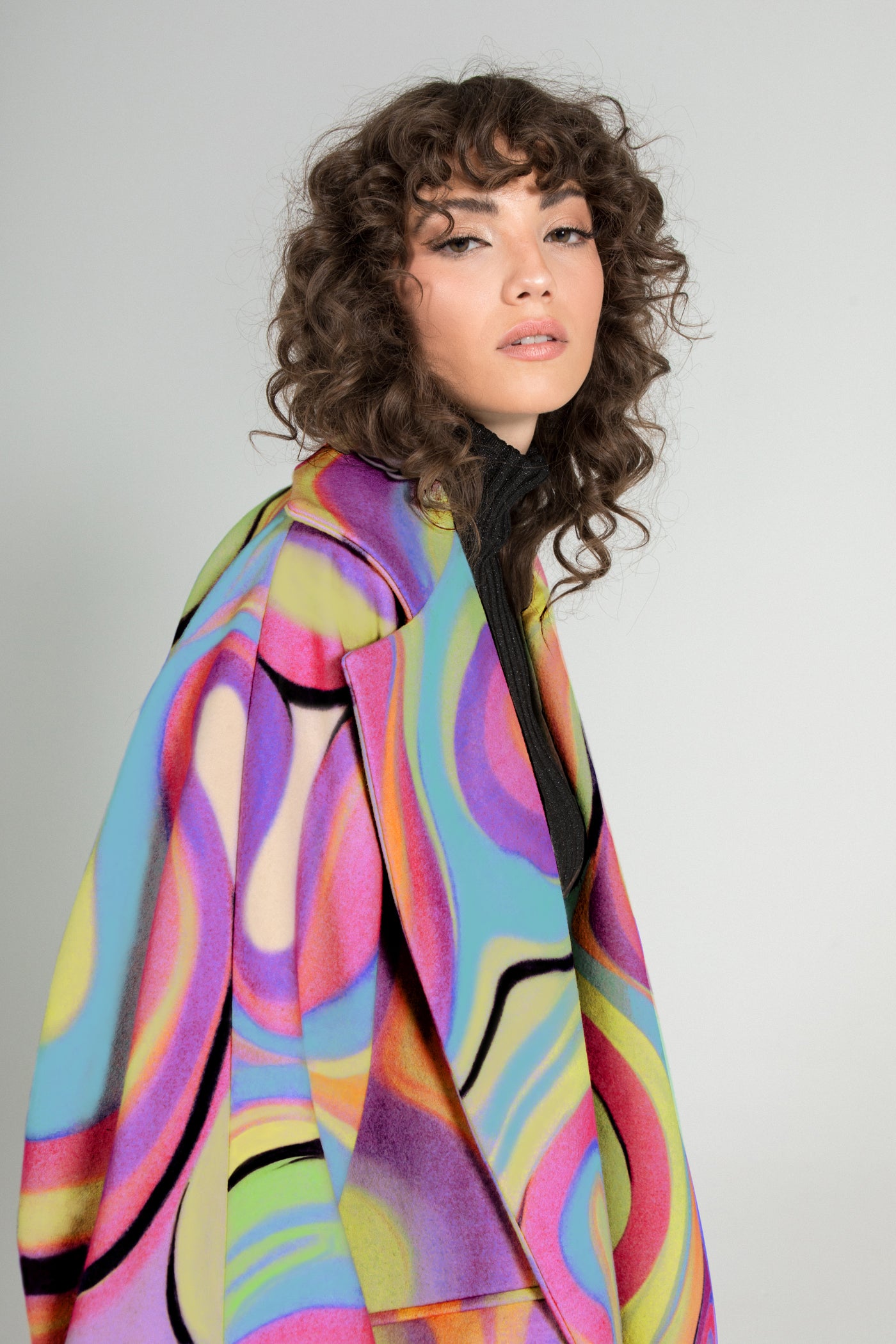 PASTEL PSYCHEDELIC COAT