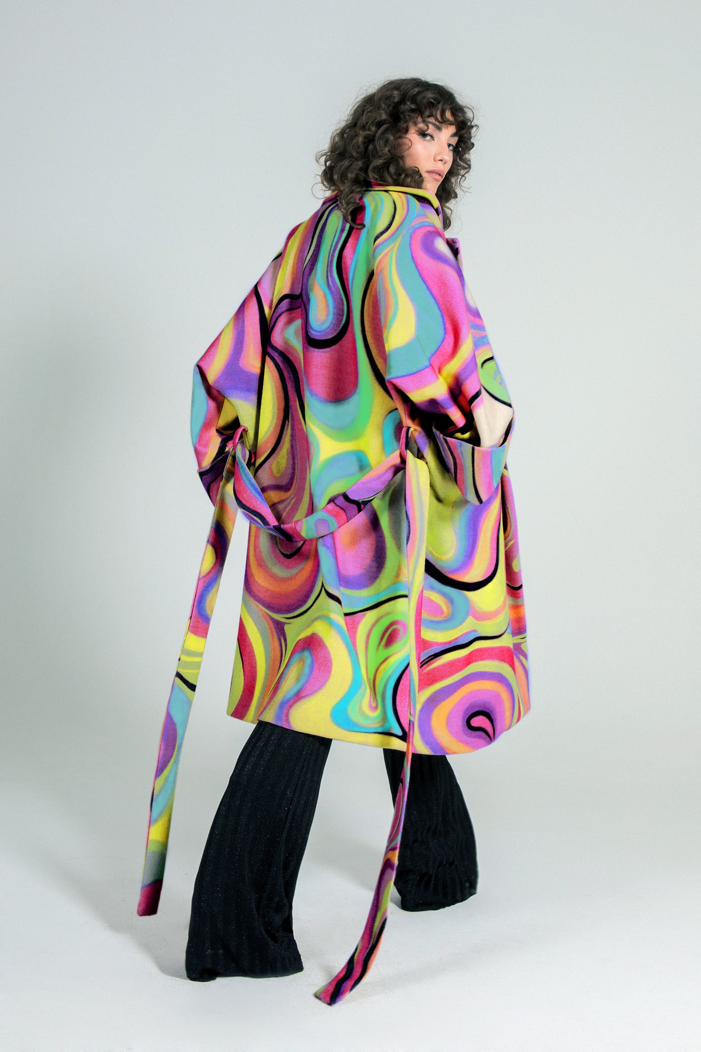 PASTEL PSYCHEDELIC COAT