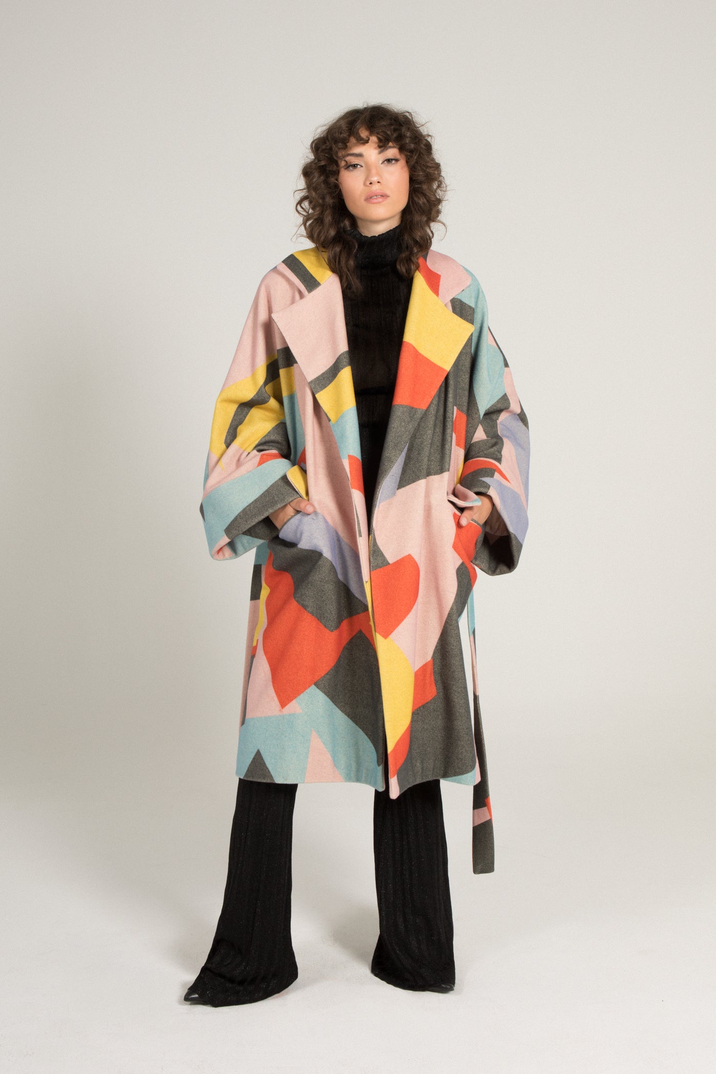 PINK OISEAU COAT