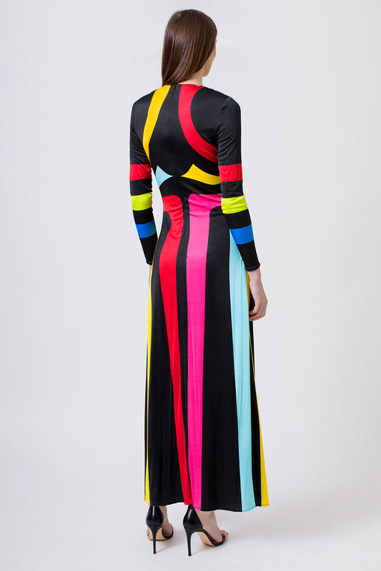 PRISMA LONG DRESS