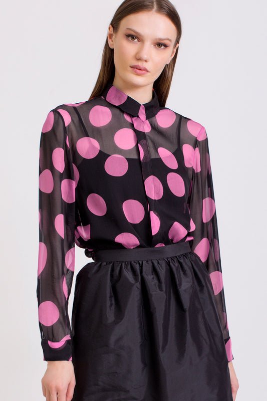 PINK DOT BLOUSE